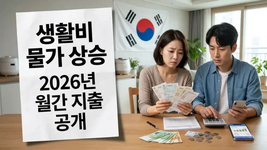 대한민국 생활비 2026