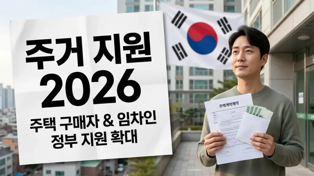 대한민국 주거 지원 2026