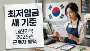 대한민국 최저임금 2026